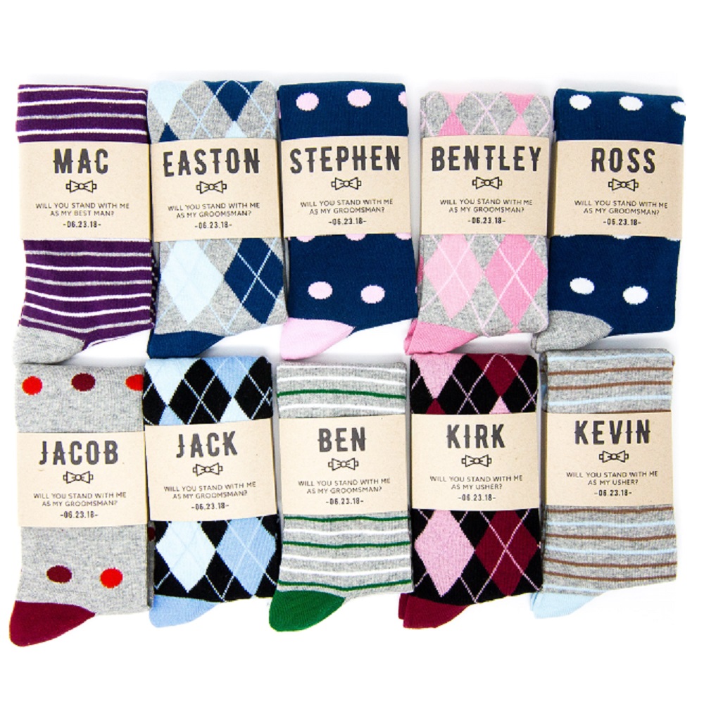Custom Sock Labels by No Cold Feet Co.